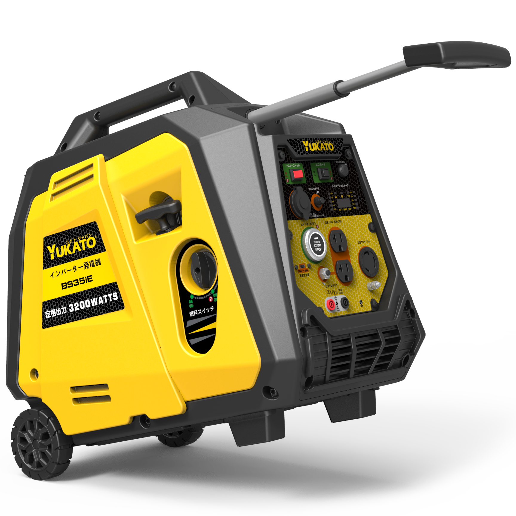 インバーター発電機 ガソリン発電機 静音 USB/DC出力 最大3200W インバーター発電機 ガソリン発電機 静音 USB/DC出力 最大3200W