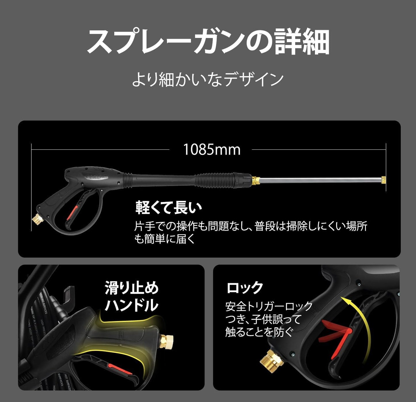 GENMAX エンジン式高圧洗浄機 GPW3200JP