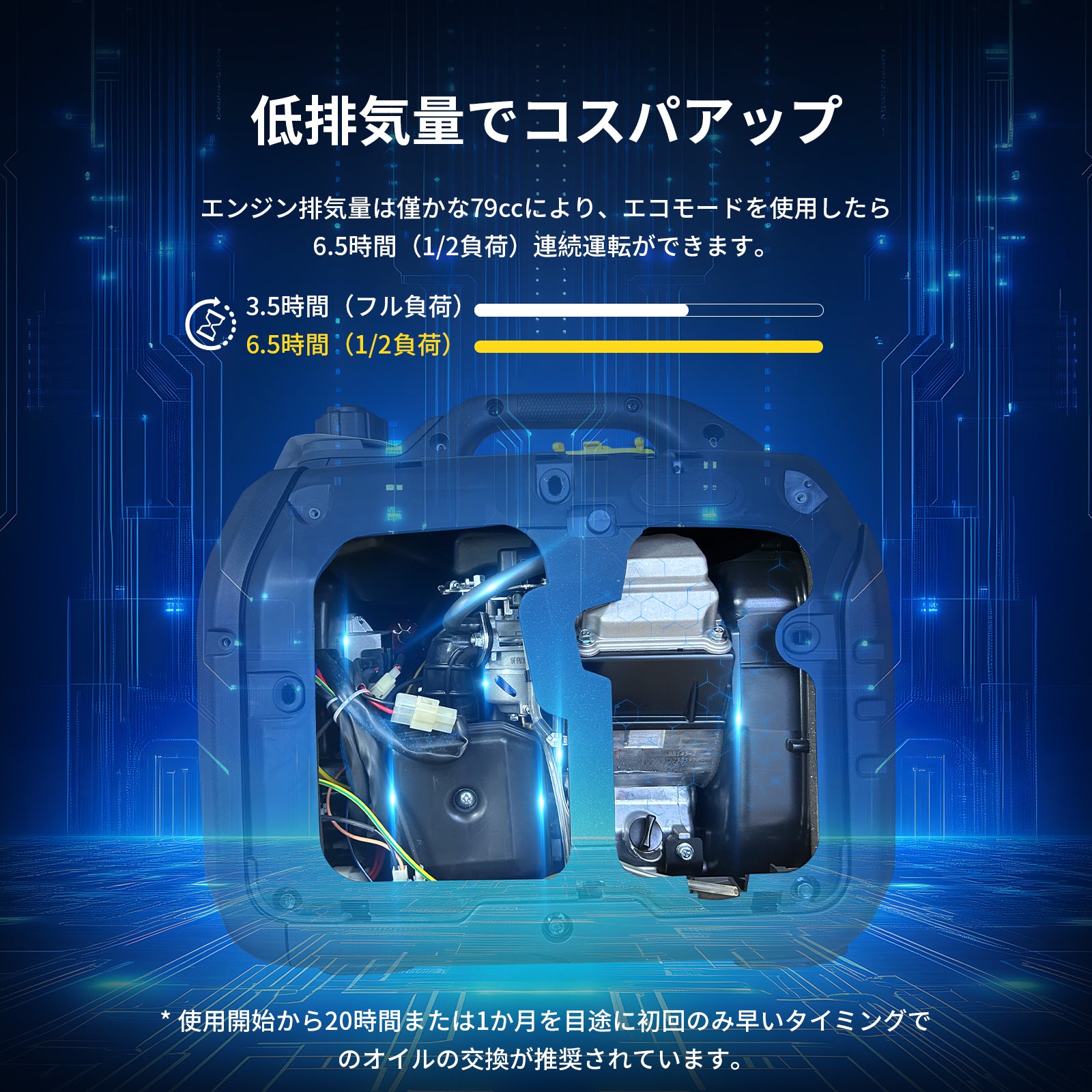 YUKATO BS18i インバーター発電機 1800W – YUKATOジャパン公式サイト